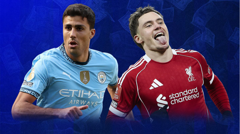 Man City & Liverpool combined XI based on transfer fees but no Haaland